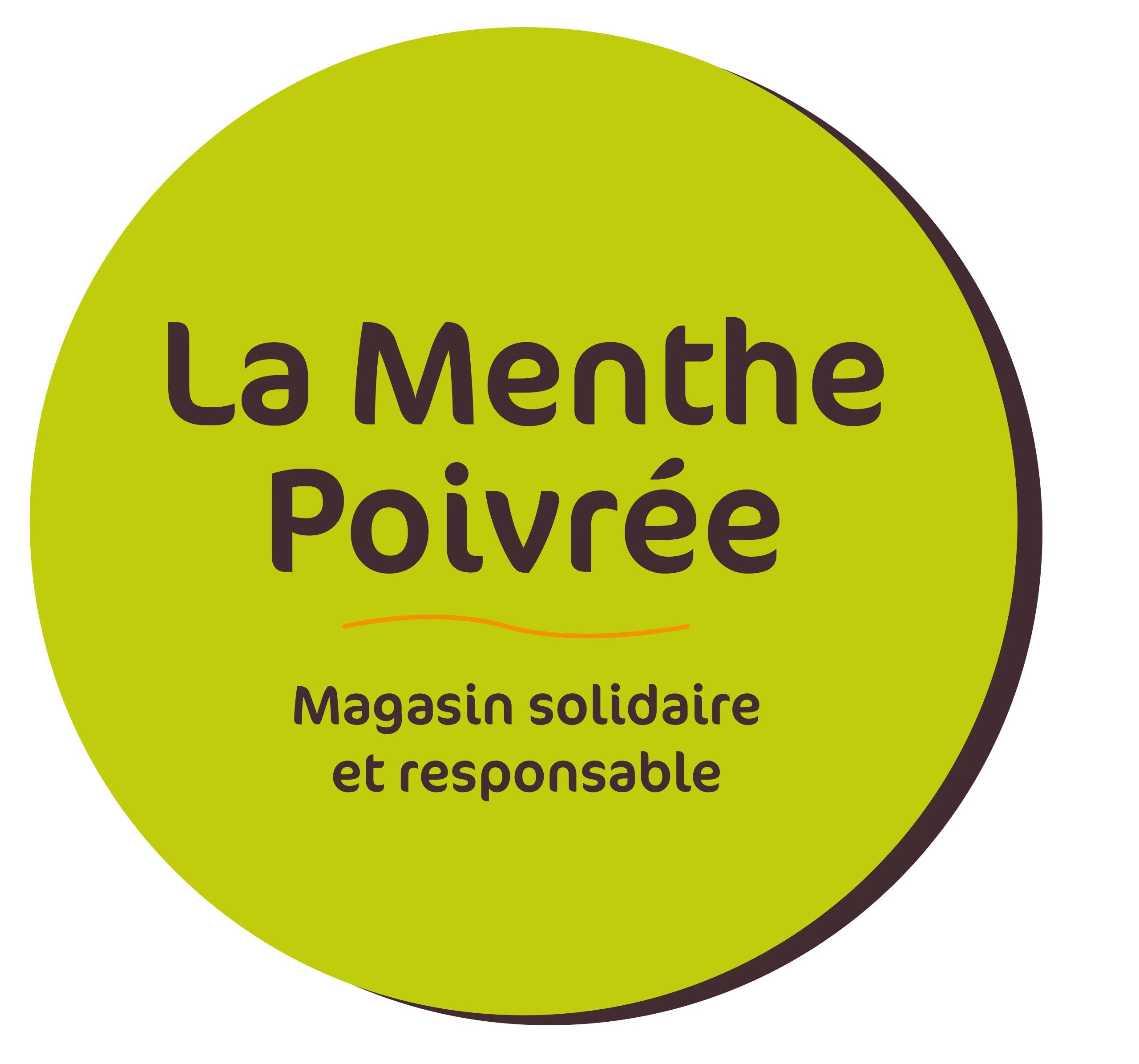 Logo du magasin bio La Menthe Poivrée de Gometz le Chatel